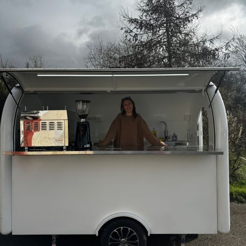 Blank Pre Vinyl Wrap Event Food Truck