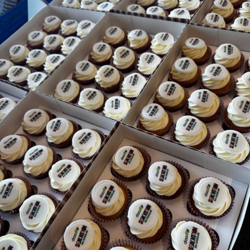 Brand Promotion Office Cupcakes