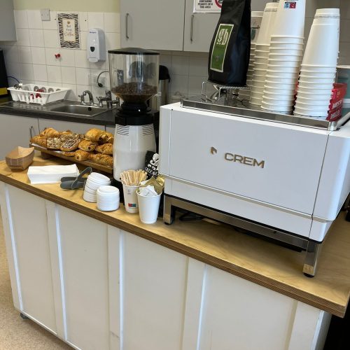 Coffee Stand Pop Up Indoor Events